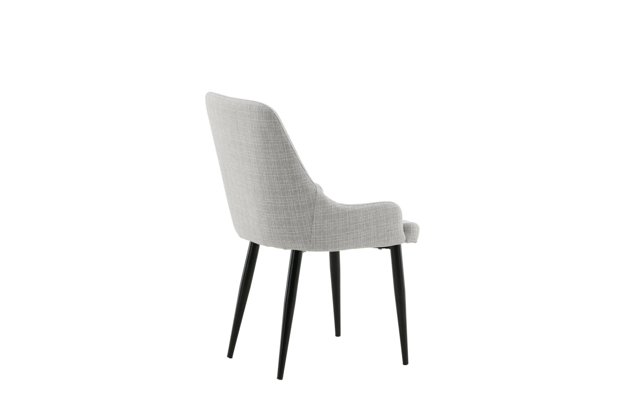 Plaza Matstol, Grå 2-Pack