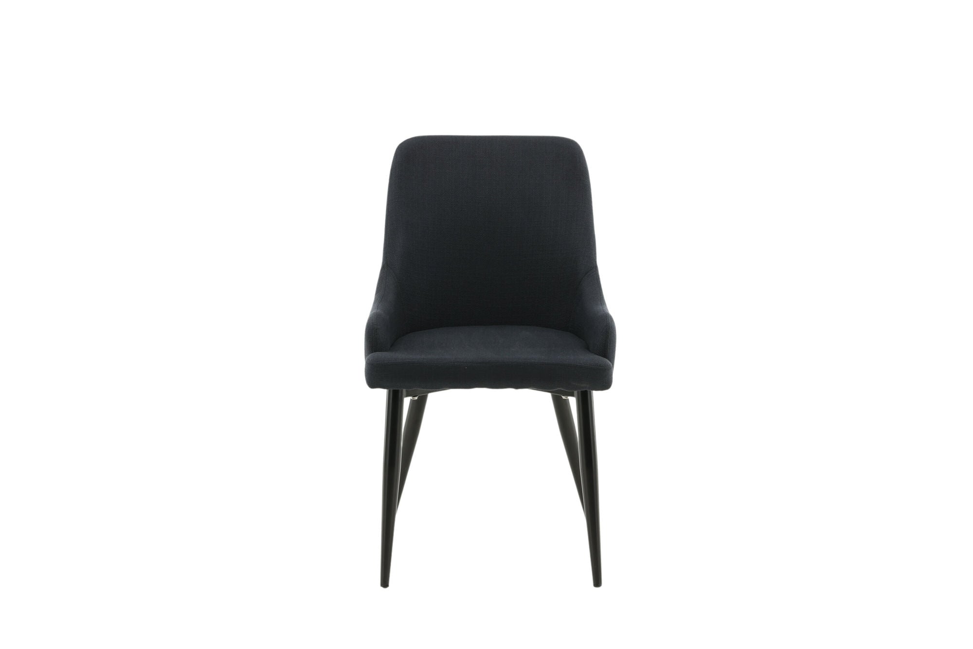 Plaza Matstol, Svart 2-Pack