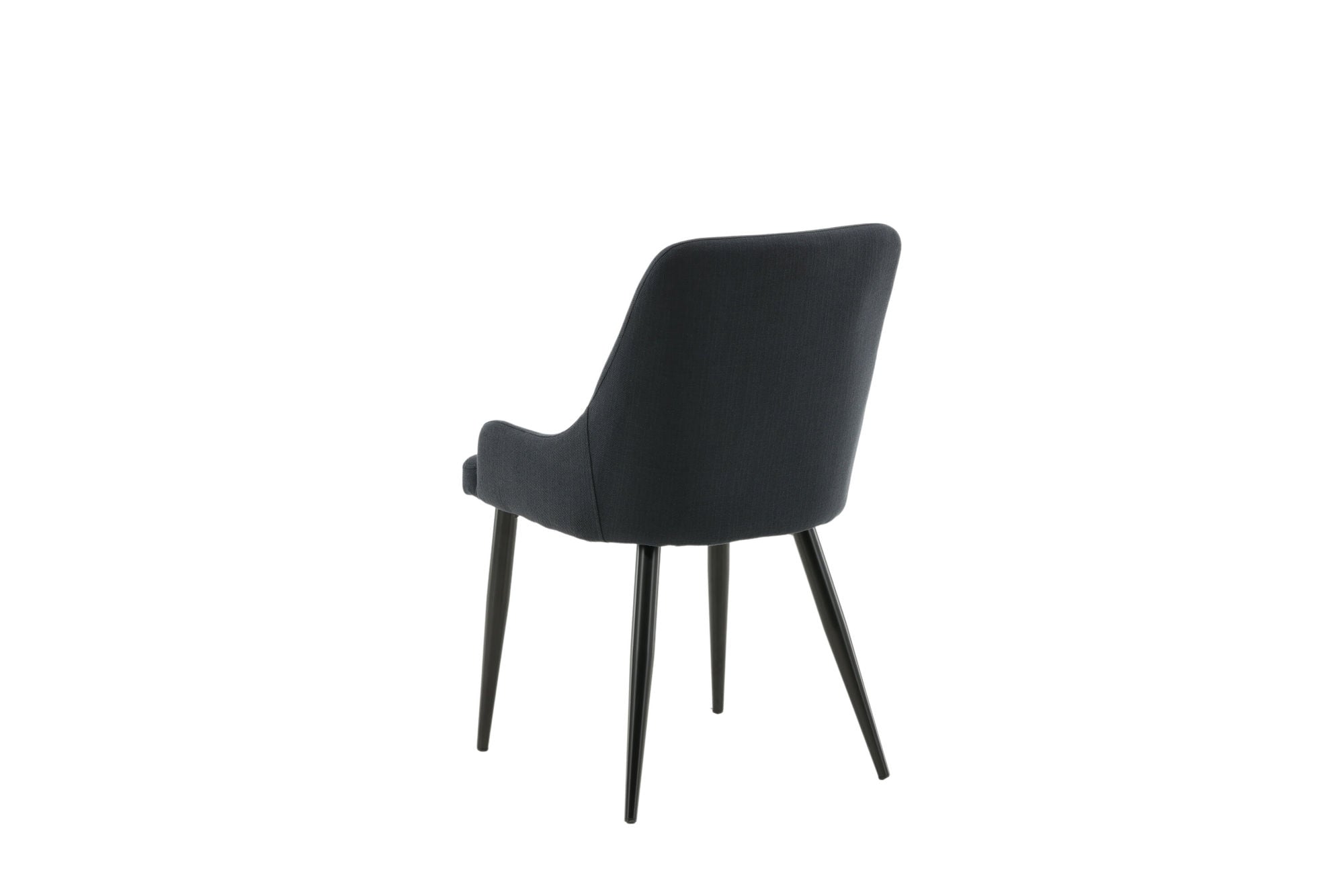 Plaza Matstol, Svart 2-Pack