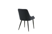 Plaza Matstol, Svart 2-Pack