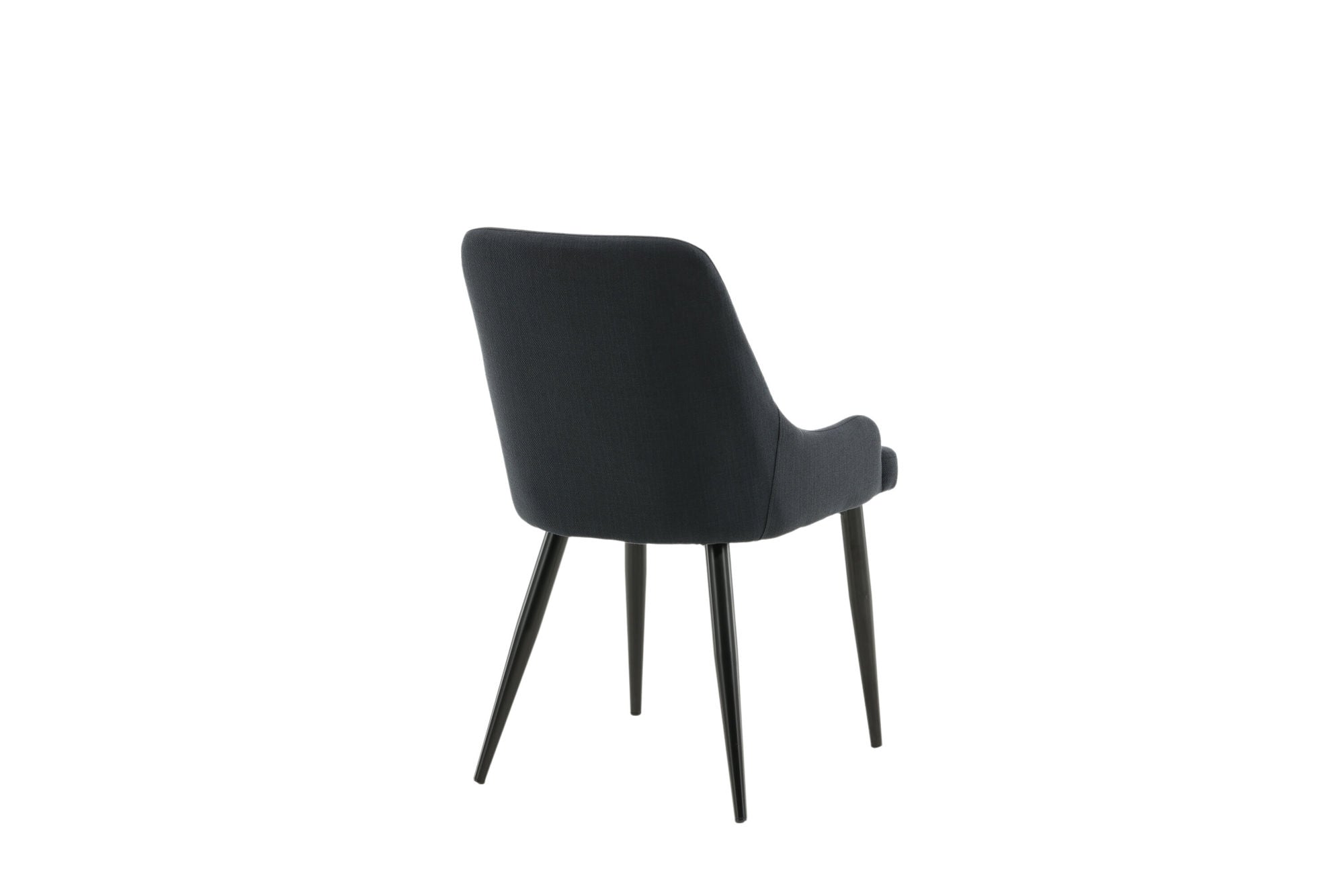 Plaza Matstol, Svart 2-Pack
