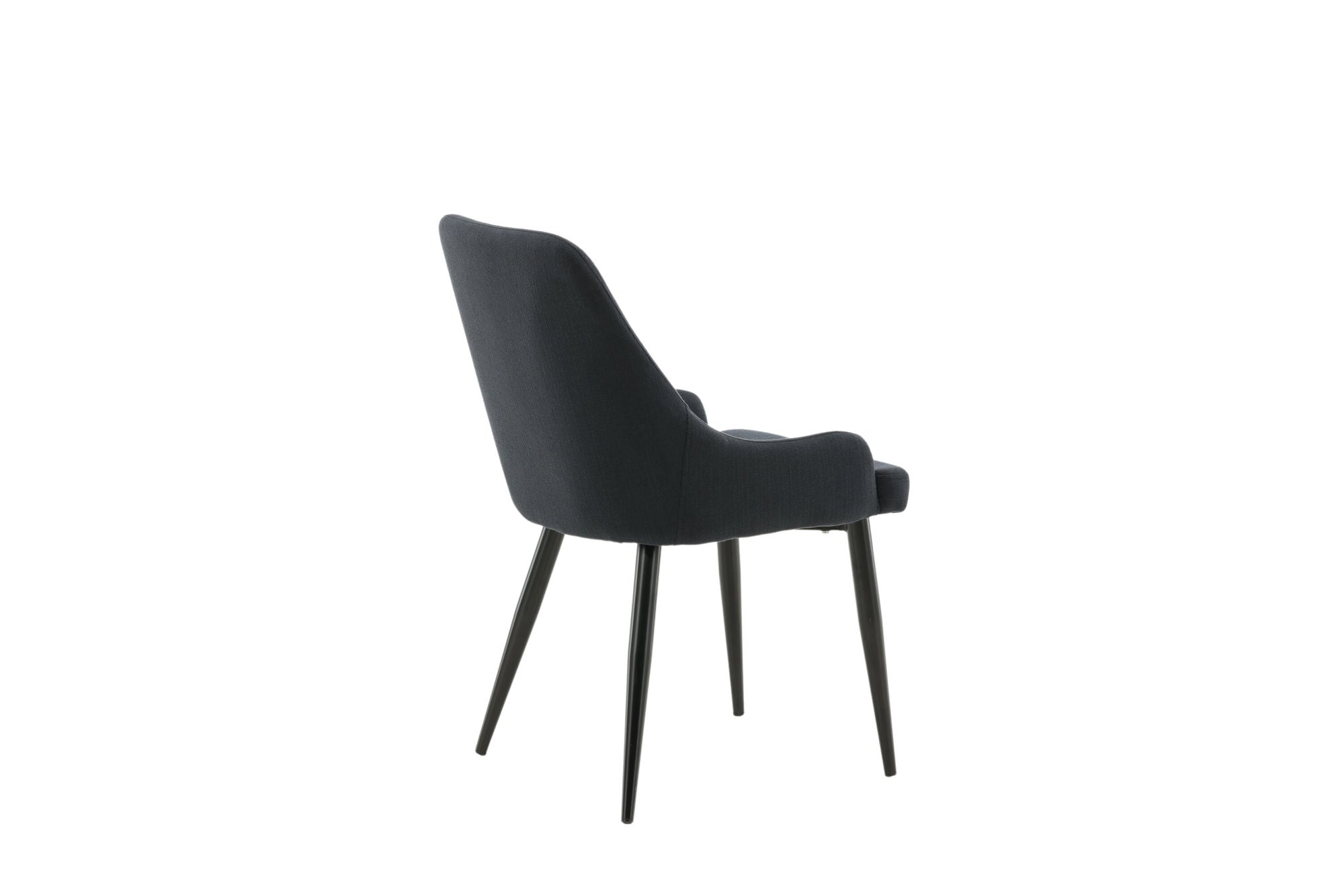 Plaza Matstol, Svart 2-Pack