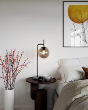 Boyle bordslampa rökgrå