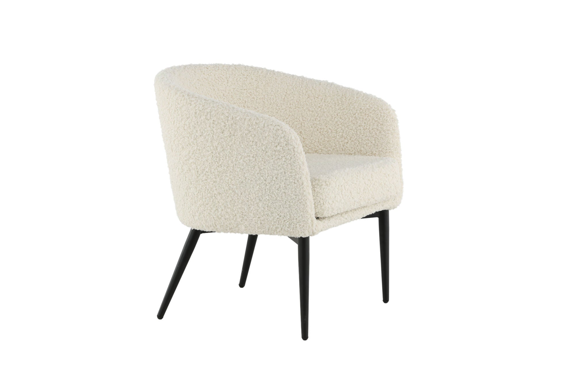 Fluffy Loungestol Teddy, Vit