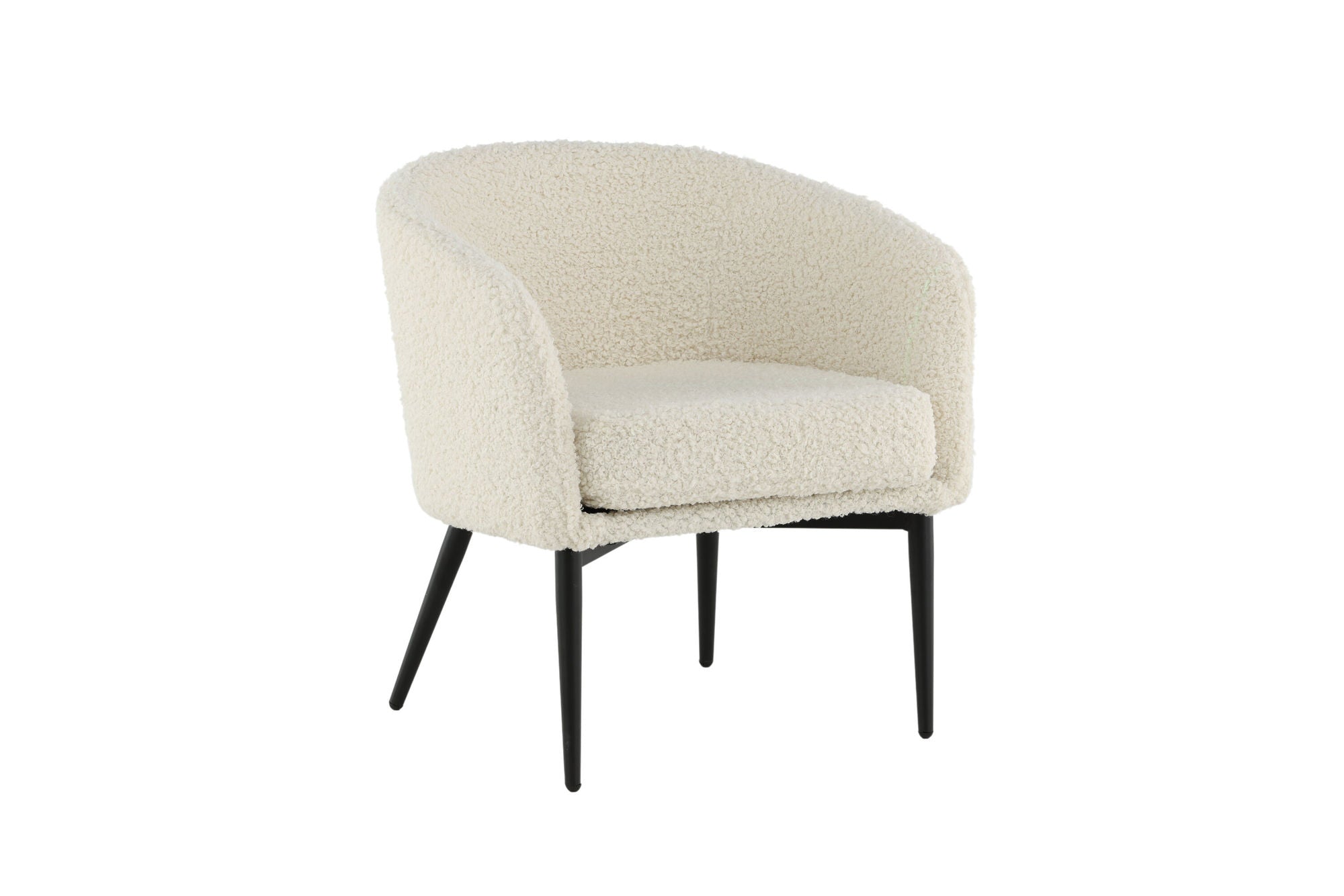 Fluffy Loungestol Teddy, Vit