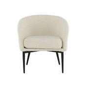 Fluffy Loungestol Teddy, Vit