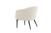 Fluffy Loungestol Teddy, Vit