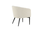 Fluffy Loungestol Teddy, Vit