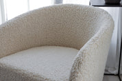 Fluffy Loungestol Teddy, Vit