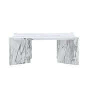 Rogaland Soffbord 100 x 100, Vit