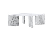 Rogaland Soffbord 100 x 100, Vit