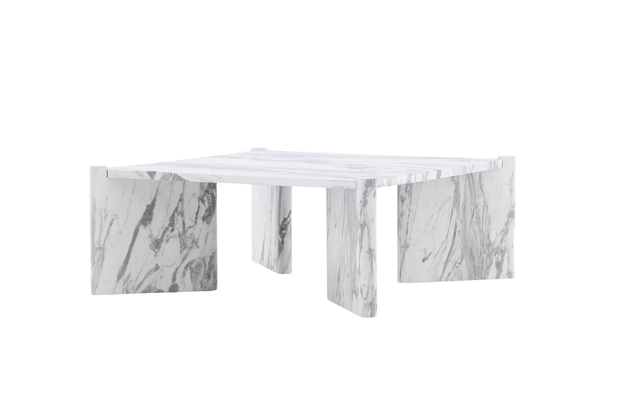 Rogaland Soffbord 100 x 100, Vit