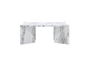 Rogaland Soffbord 100 x 100, Vit