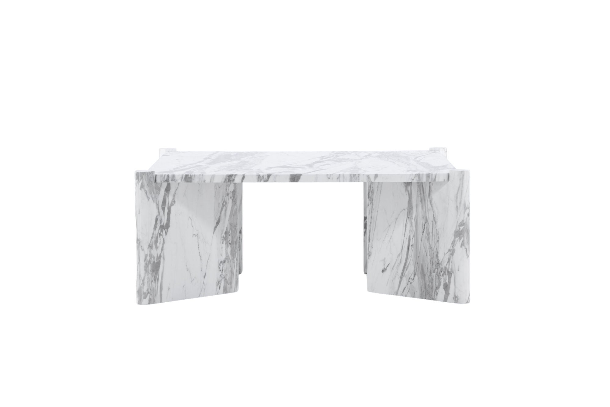 Rogaland Soffbord 100 x 100, Vit