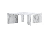 Rogaland Soffbord 100 x 100, Vit