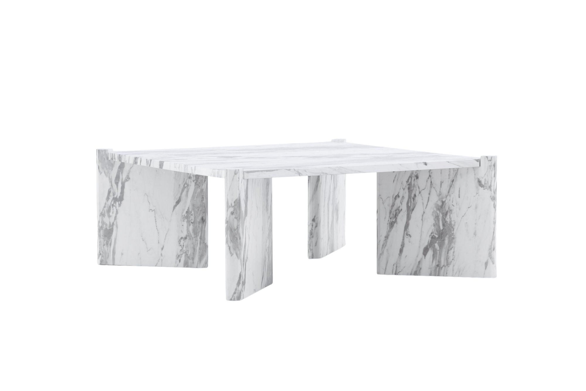 Rogaland Soffbord 100 x 100, Vit