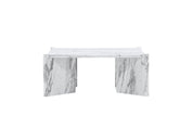 Rogaland Soffbord 100 x 100, Vit