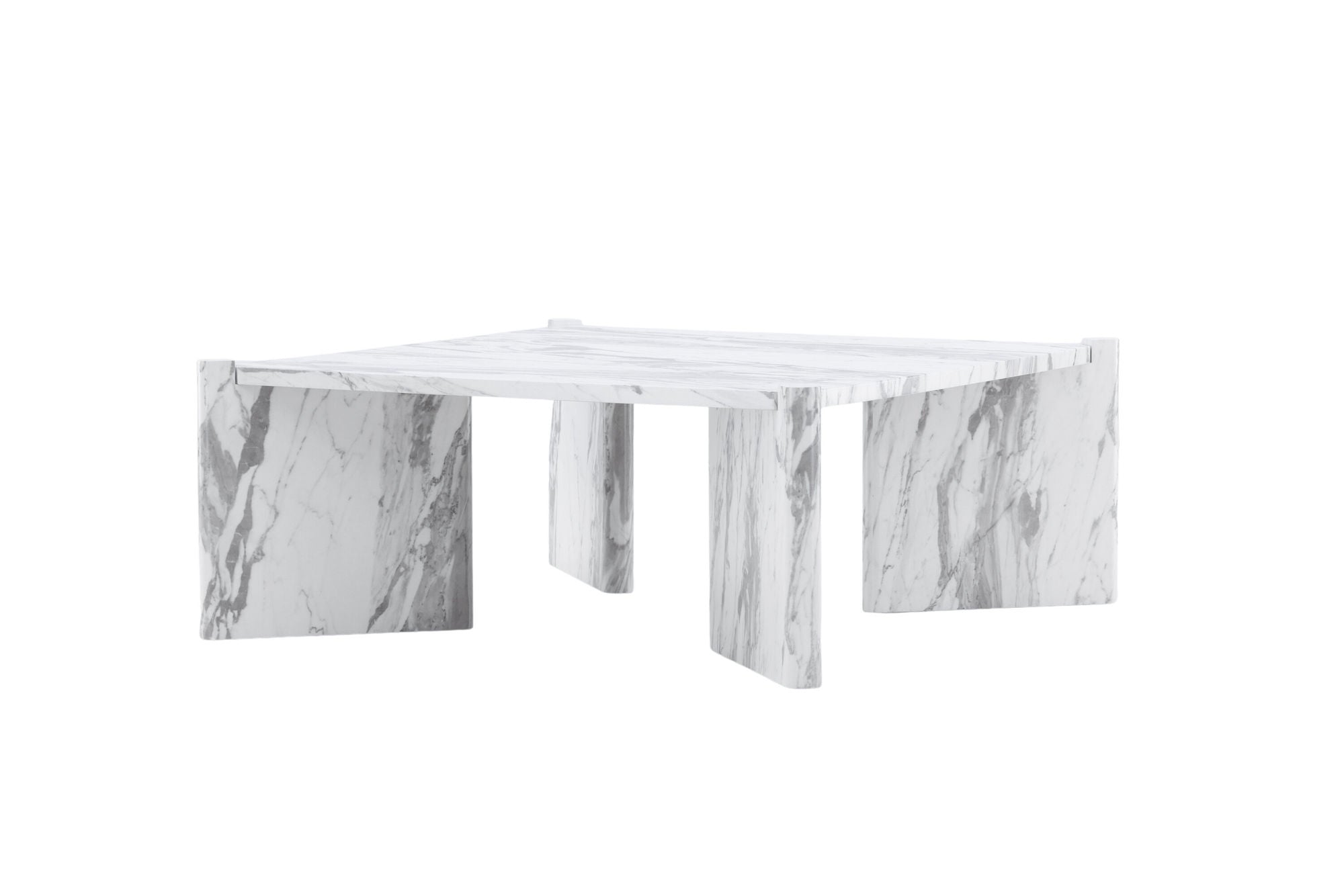 Rogaland Soffbord 100 x 100, Vit