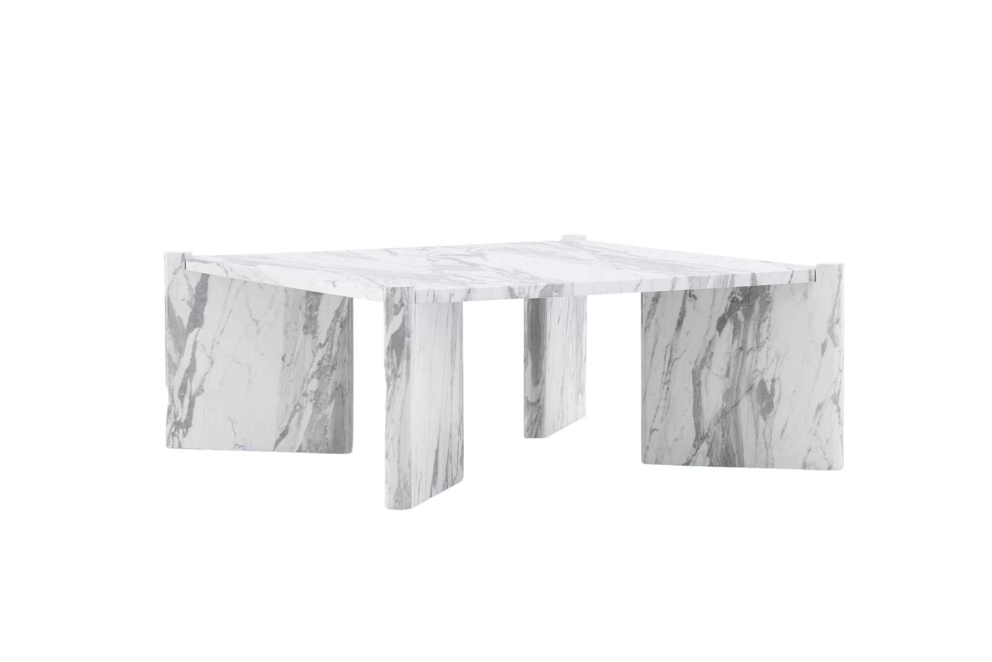 Rogaland Soffbord 100 x 100, Vit