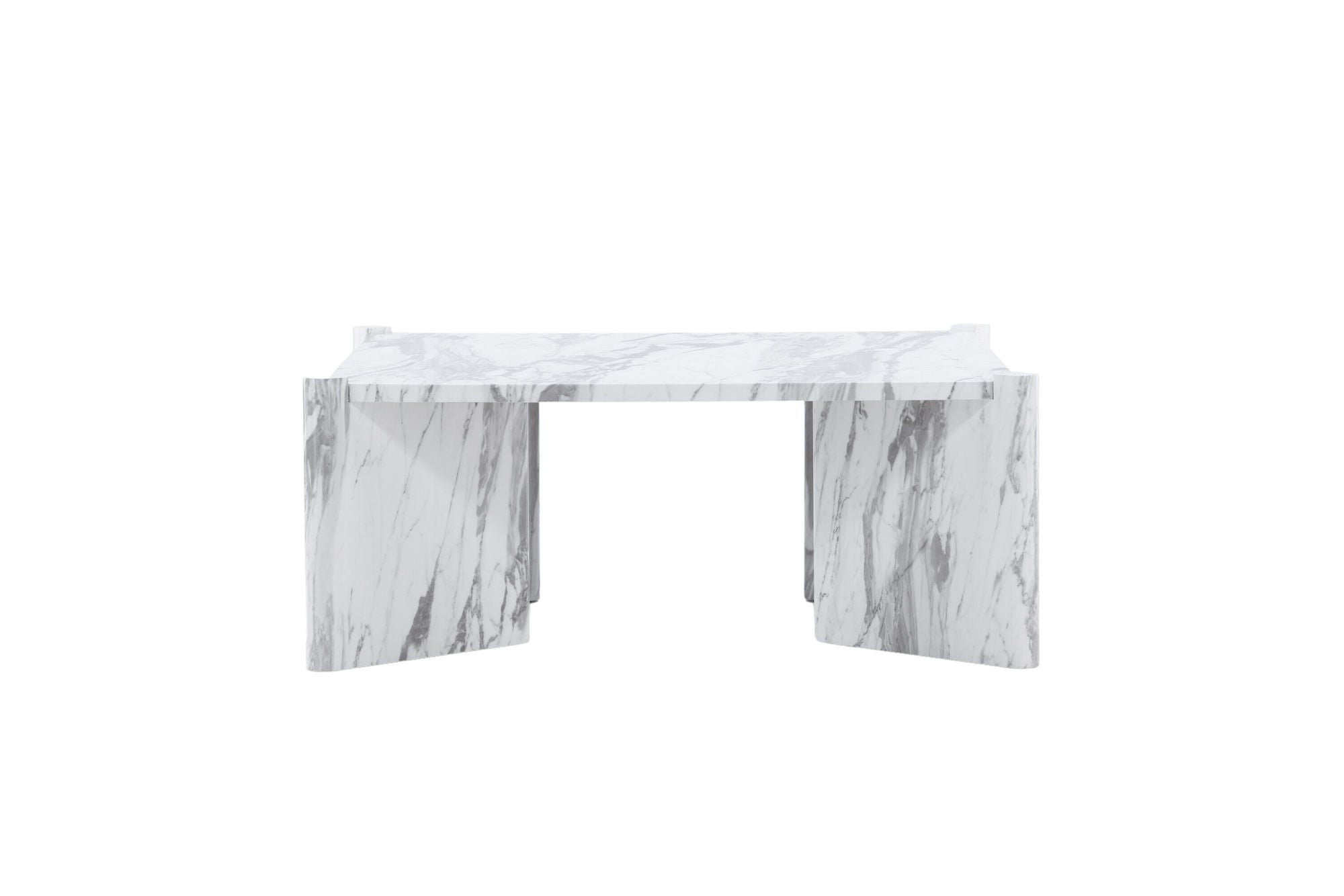 Rogaland Soffbord 100 x 100, Vit