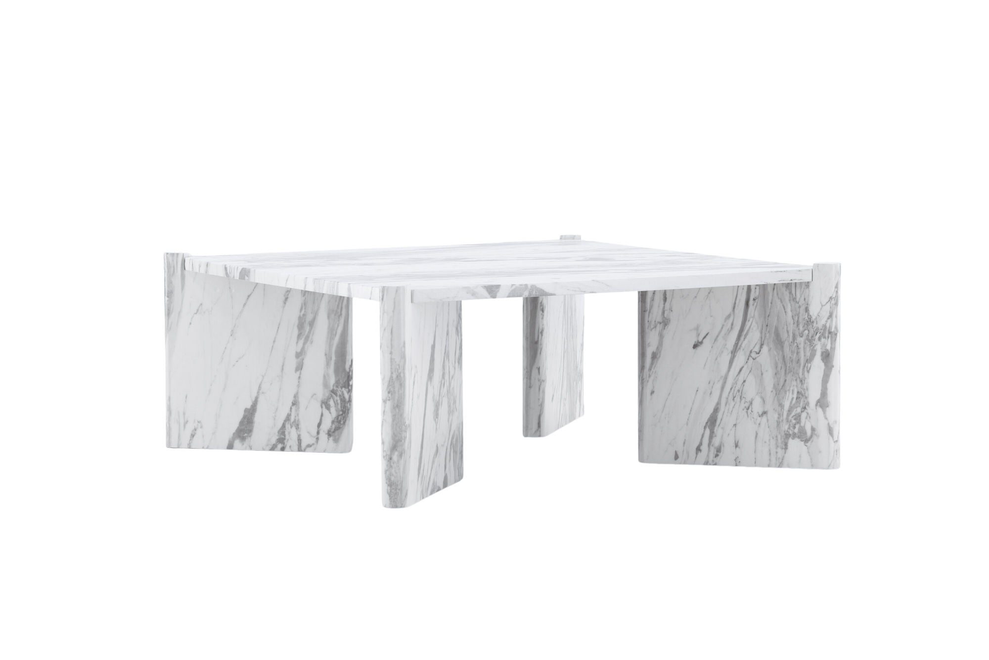 Rogaland Soffbord 100 x 100, Vit