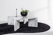 Rogaland Soffbord 100 x 100, Vit