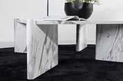 Rogaland Soffbord 100 x 100, Vit