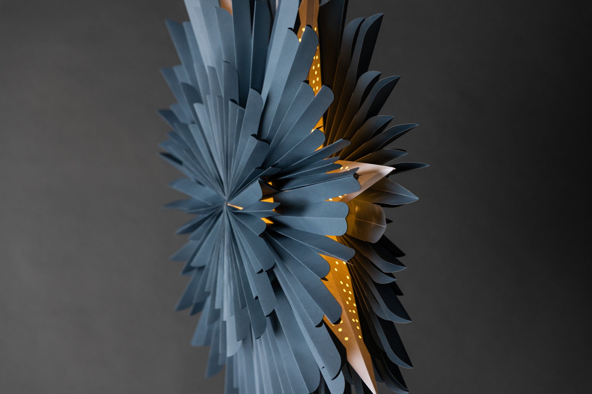 Sälen Adventsstjärna Ø80cm, Blå