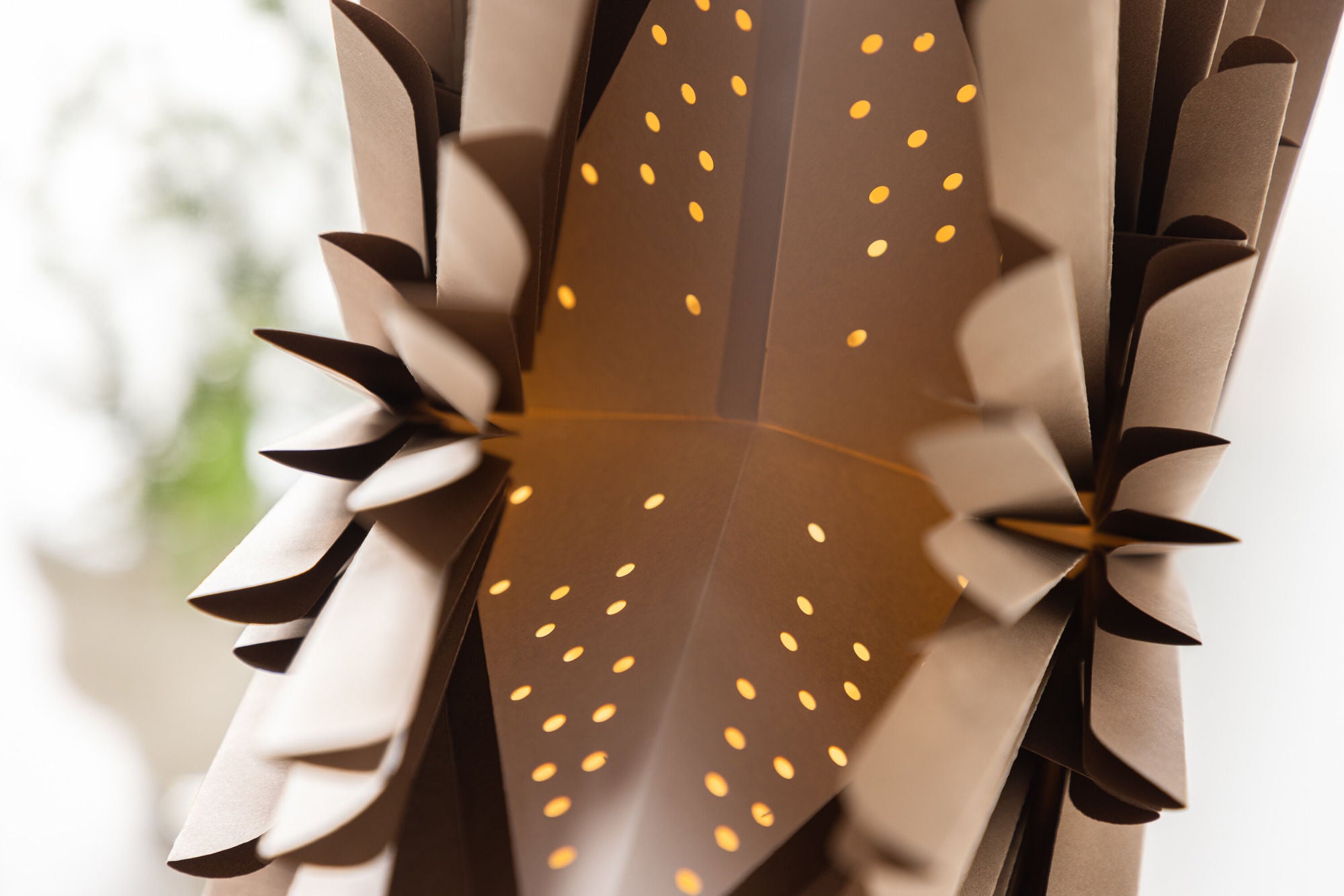 Sälen Adventsstjärna Ø60cm, Brun