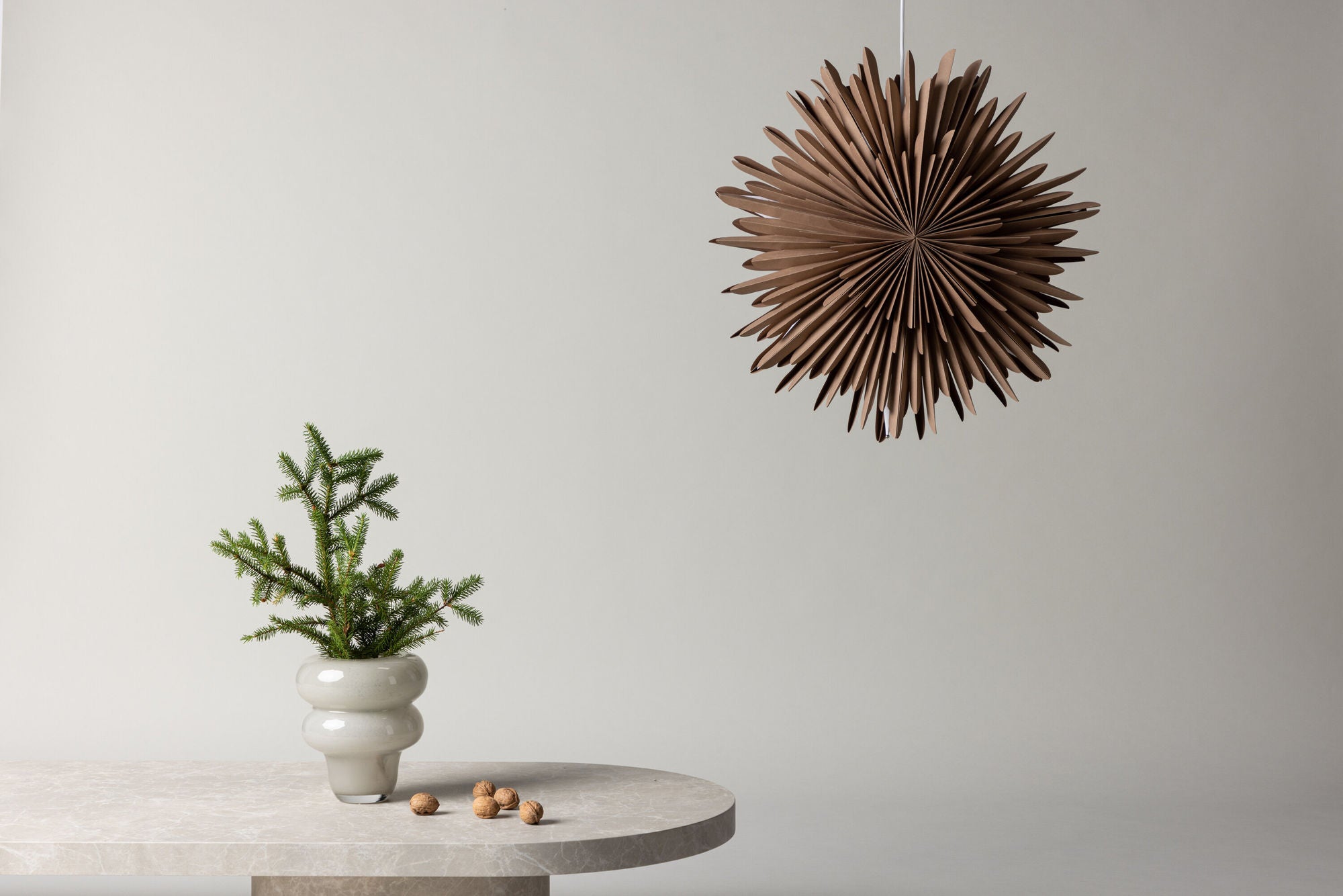 Sälen Adventsstjärna Ø60cm, Brun