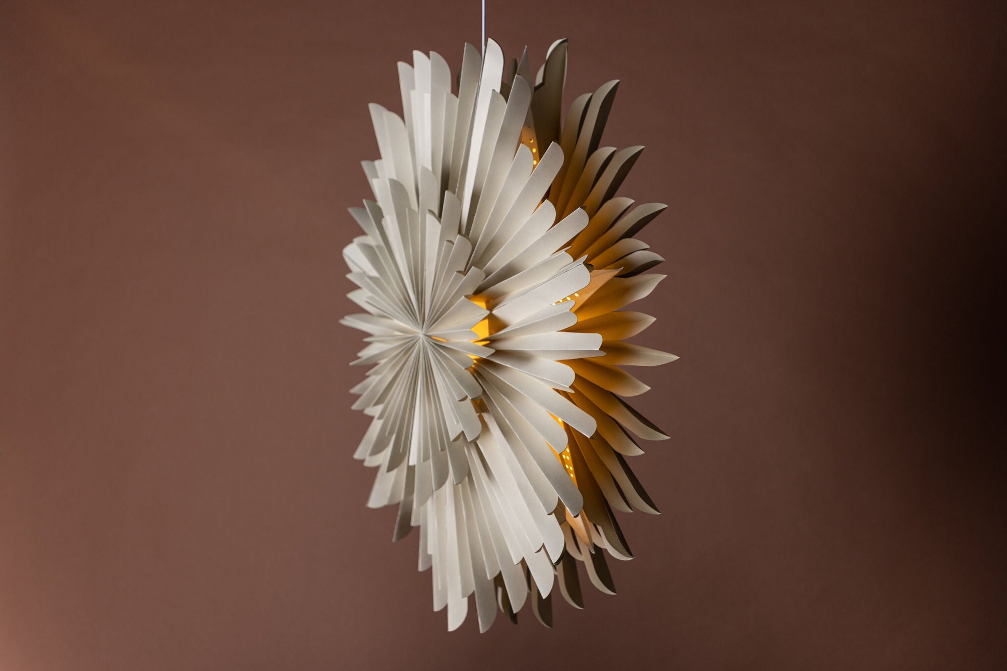 Sälen Adventsstjärna Ø80cm, Beige