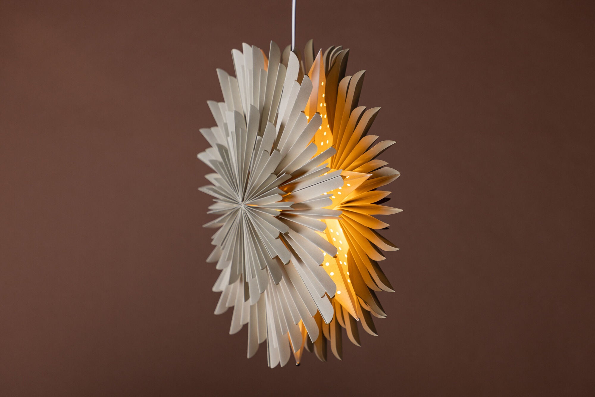 Sälen Adventsstjärna Ø46cm, Beige