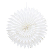 Pappersstjärna ø80cm, Vit