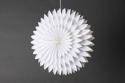 Pappersstjärna ø60cm, Vit