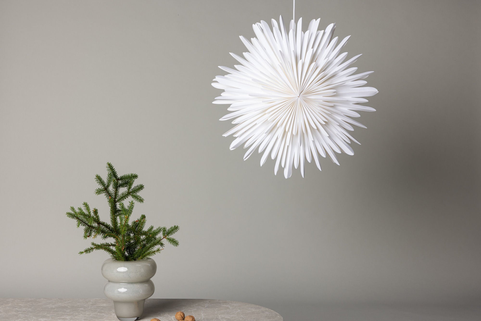 Sälen Adventsstjärna Ø60cm, Vit