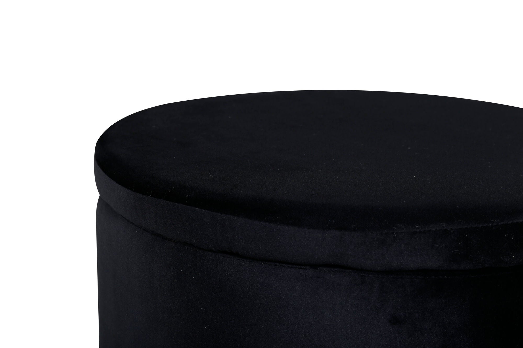Dora Sittpuff Sammet, Svart