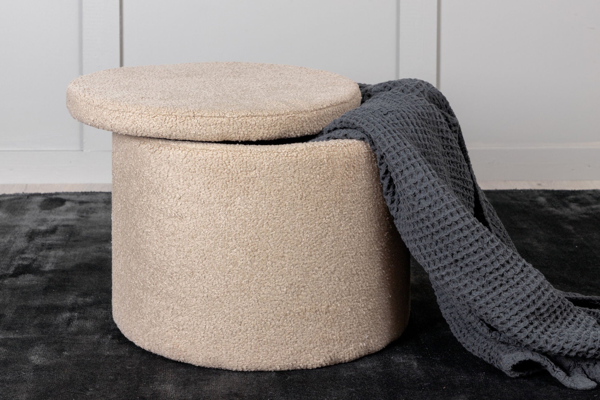Dora Sittpuff Teddy, Beige