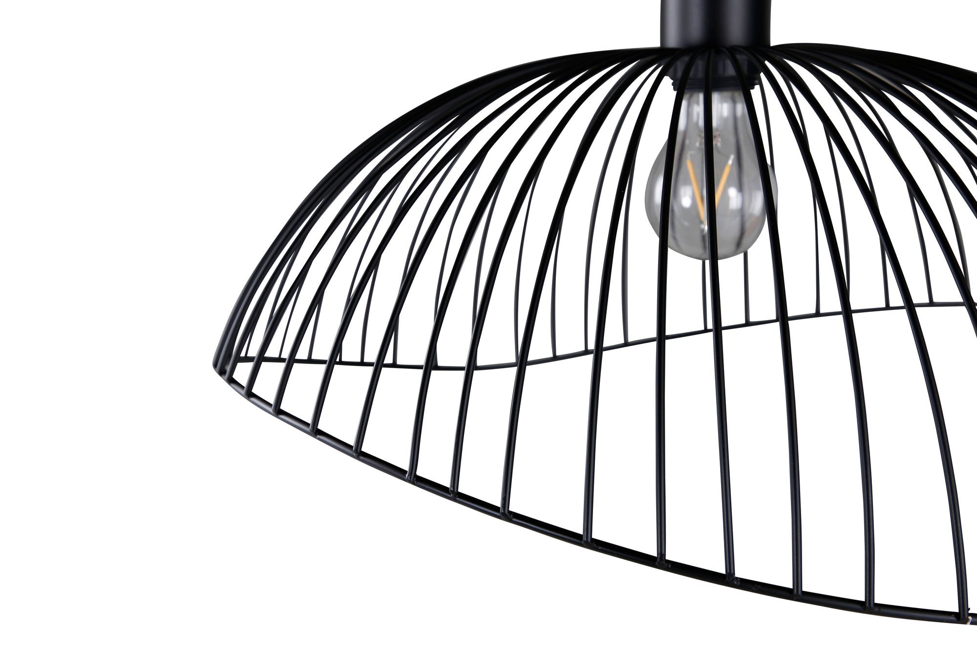 Ivar Taklampa 40cm, Svart