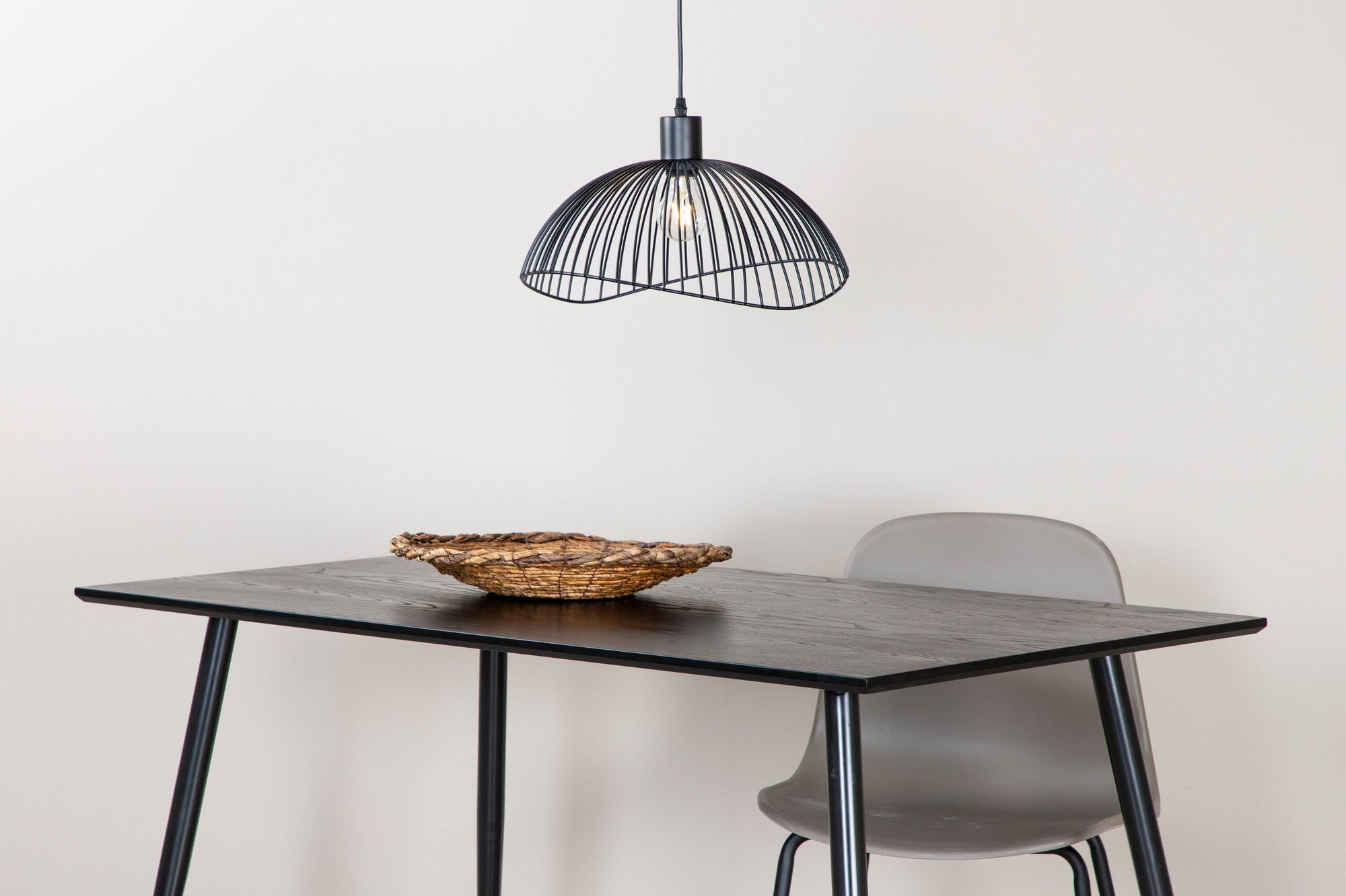Ivar Taklampa 40cm, Svart