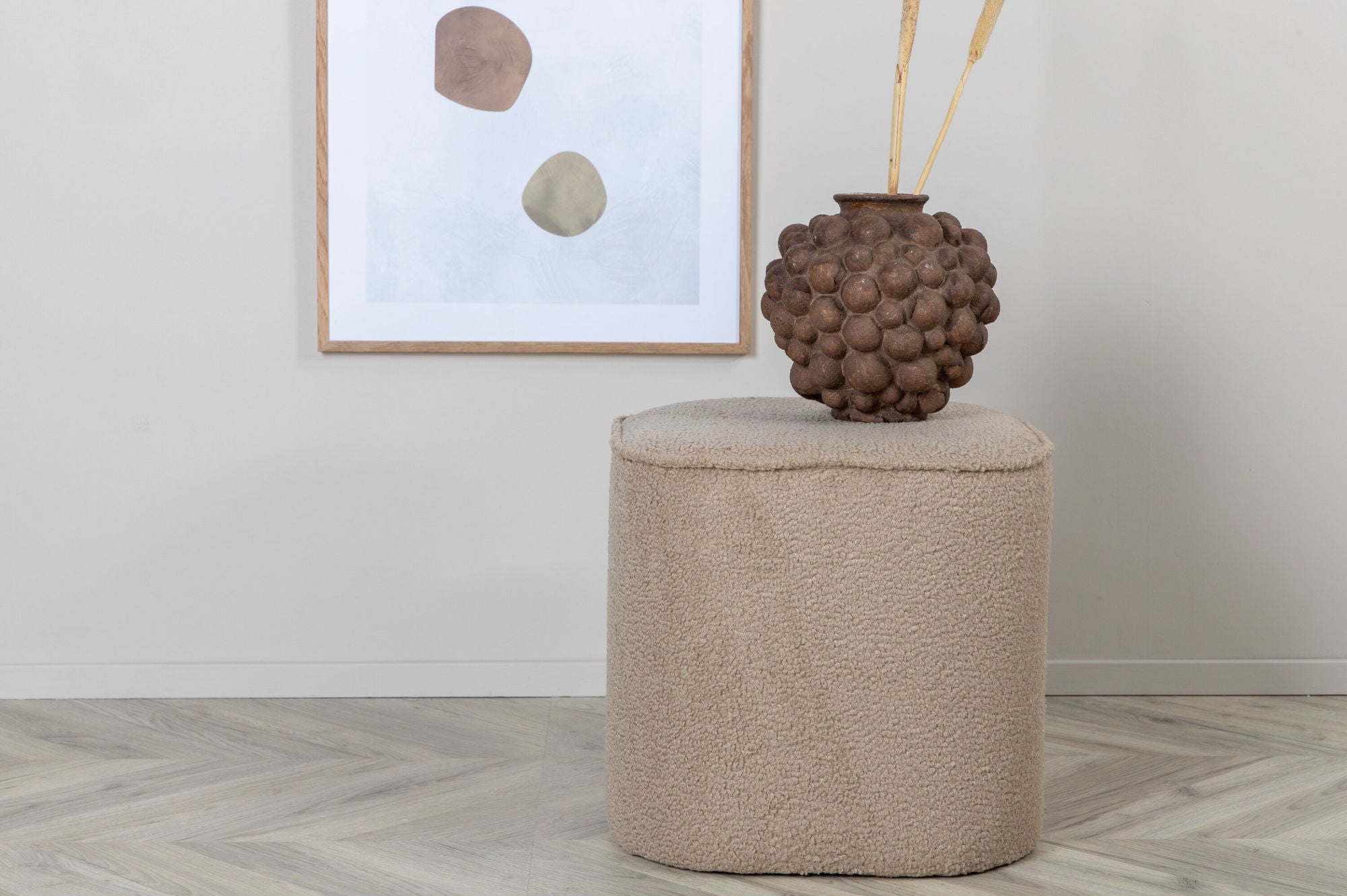 Sittpuff Teddy, Beige