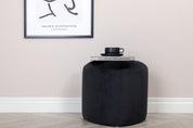 Peg Sittpuff Sammet, Svart