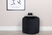 Peg Sittpuff Sammet, Svart