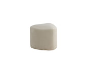 Peg Sittpuff Sammet, Beige