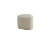 Peg Sittpuff Sammet, Beige