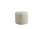 Peg Sittpuff Sammet, Beige
