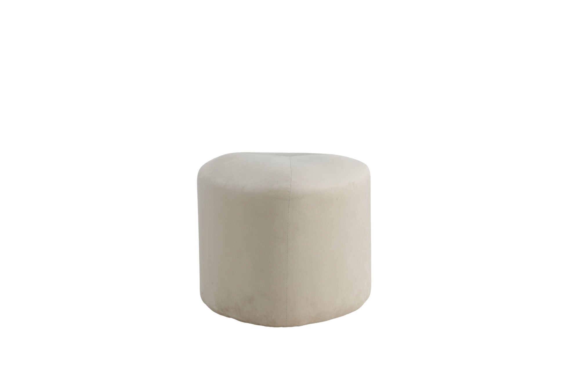 Peg Sittpuff Sammet, Beige