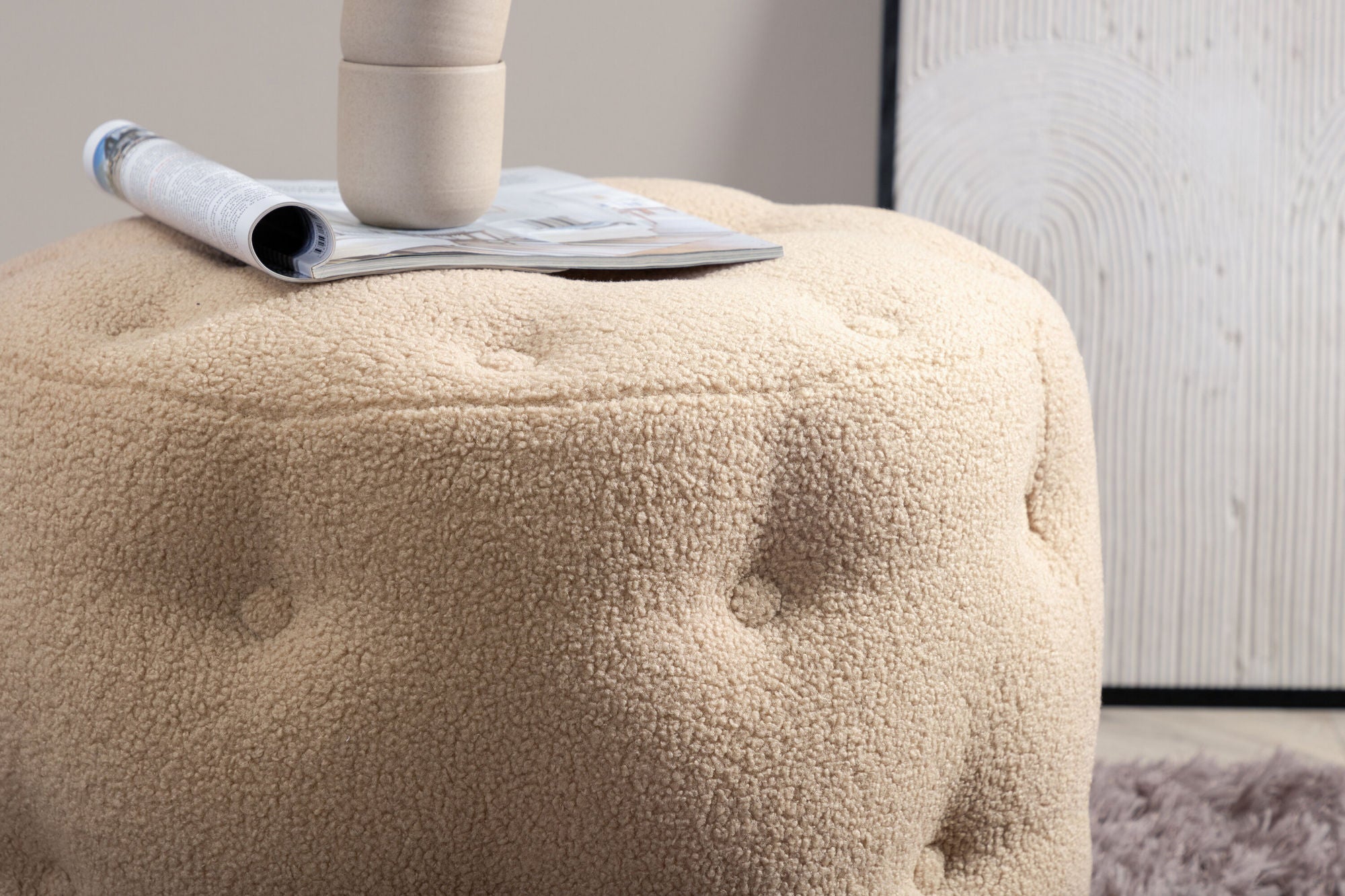 Benjamin Sittpuff ø55, Beige