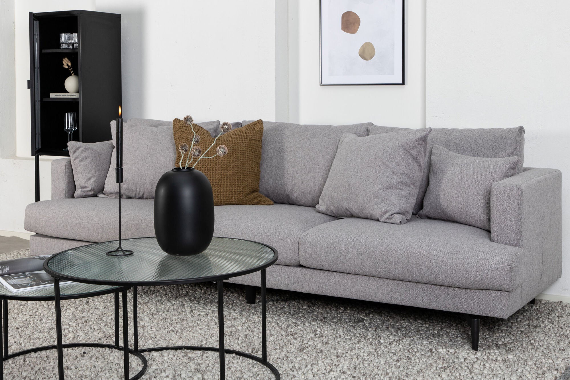 Sofia Soffa 3-Sits, Grå