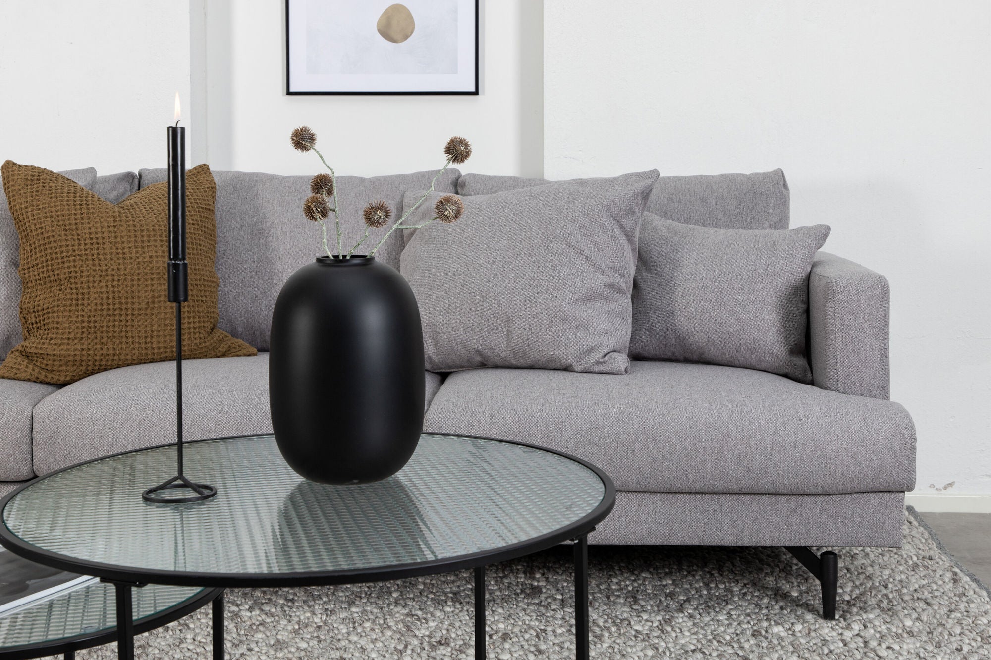 Sofia Soffa 3-Sits, Grå