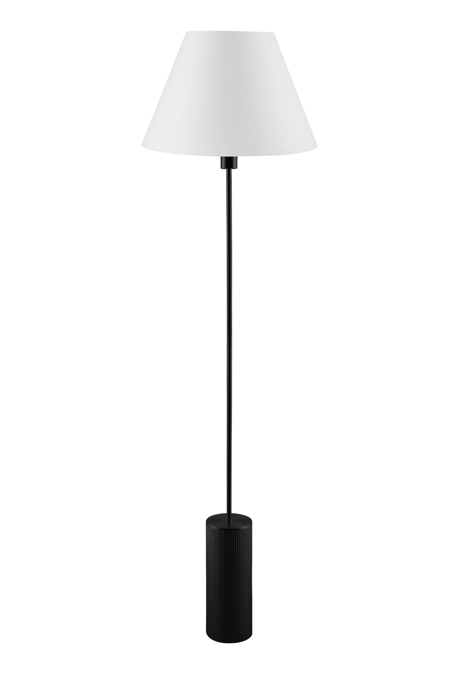Golvlampa Rib Svart